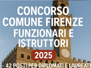 Concorso Comune Firenze 2025