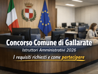 Concorso Comune Gallarate Istruttori Amministrativi 2026 elenchi di idonei per diplomati