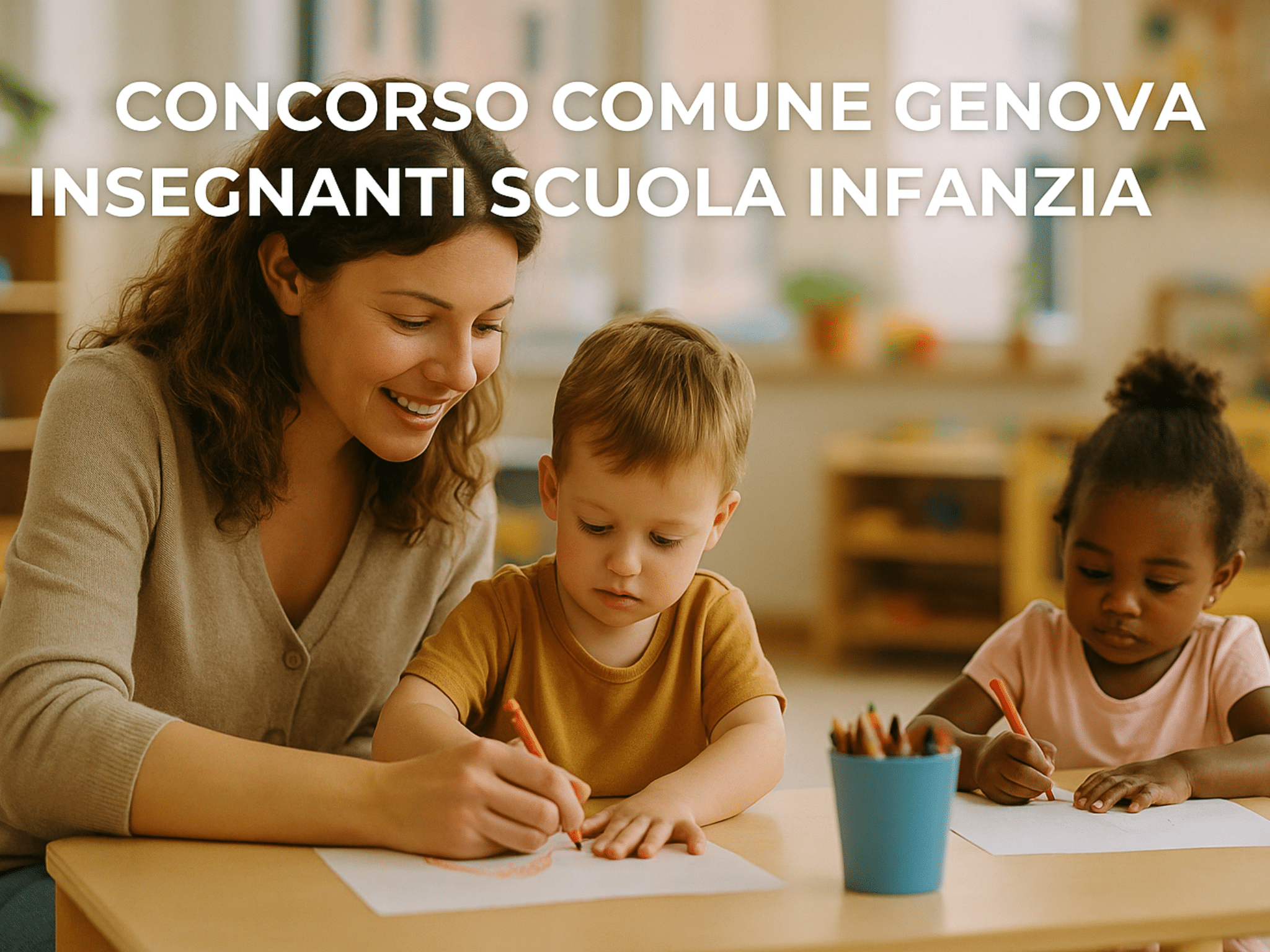 Concorso Comune Genova Insegnanti Scuola Infanzia 2025