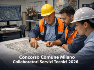 Concorso Comune Milano Collaboratori Tecnici 2026 10 posti con licenza media