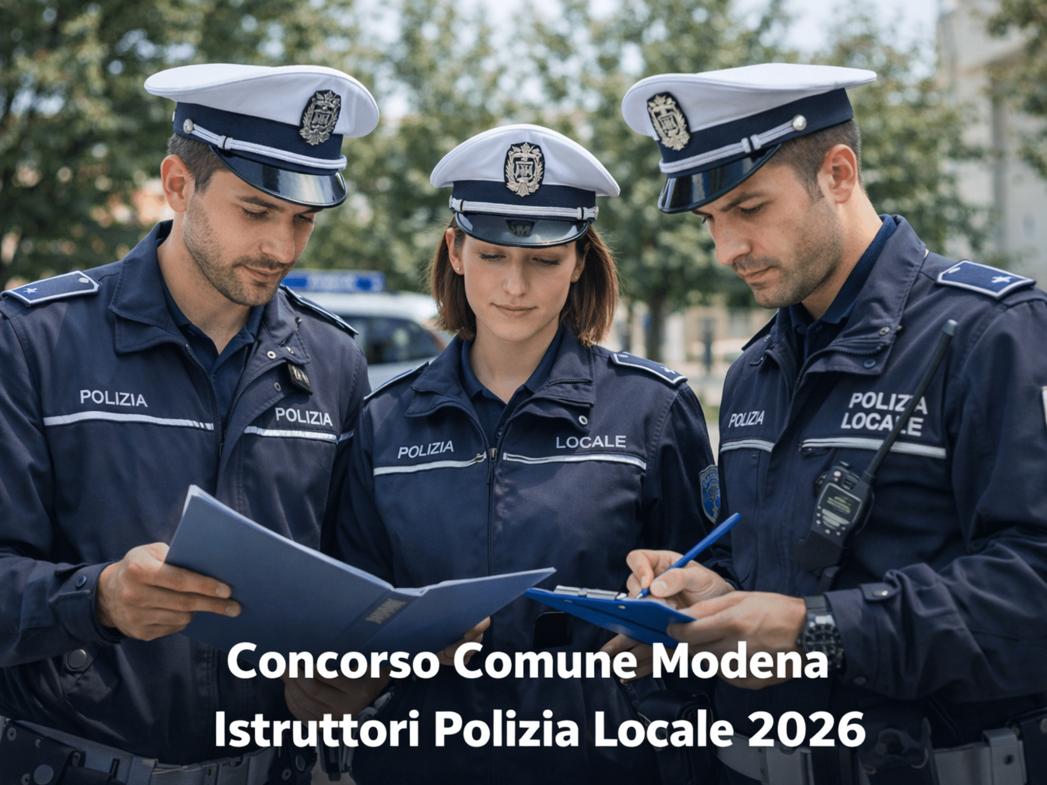 Concorso Comune Modena Istruttori Polizia Locale 2026 - 18 posti a tempo indeterminato