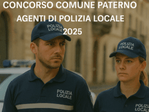Concorso Comune Paternò Agenti di Polizia Locale 2025 7 posti a tempo indeterminato