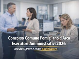 Concorso Comune Pomigliano d'Arco Esecutori Amministrativi 2026 5 posti per categorie protette