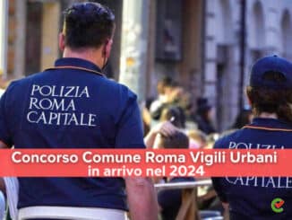 Concorso Comune Roma Vigili Urbani