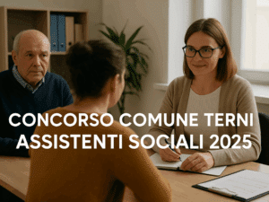 Concorso Comune Terni Assistenti Sociali 2025