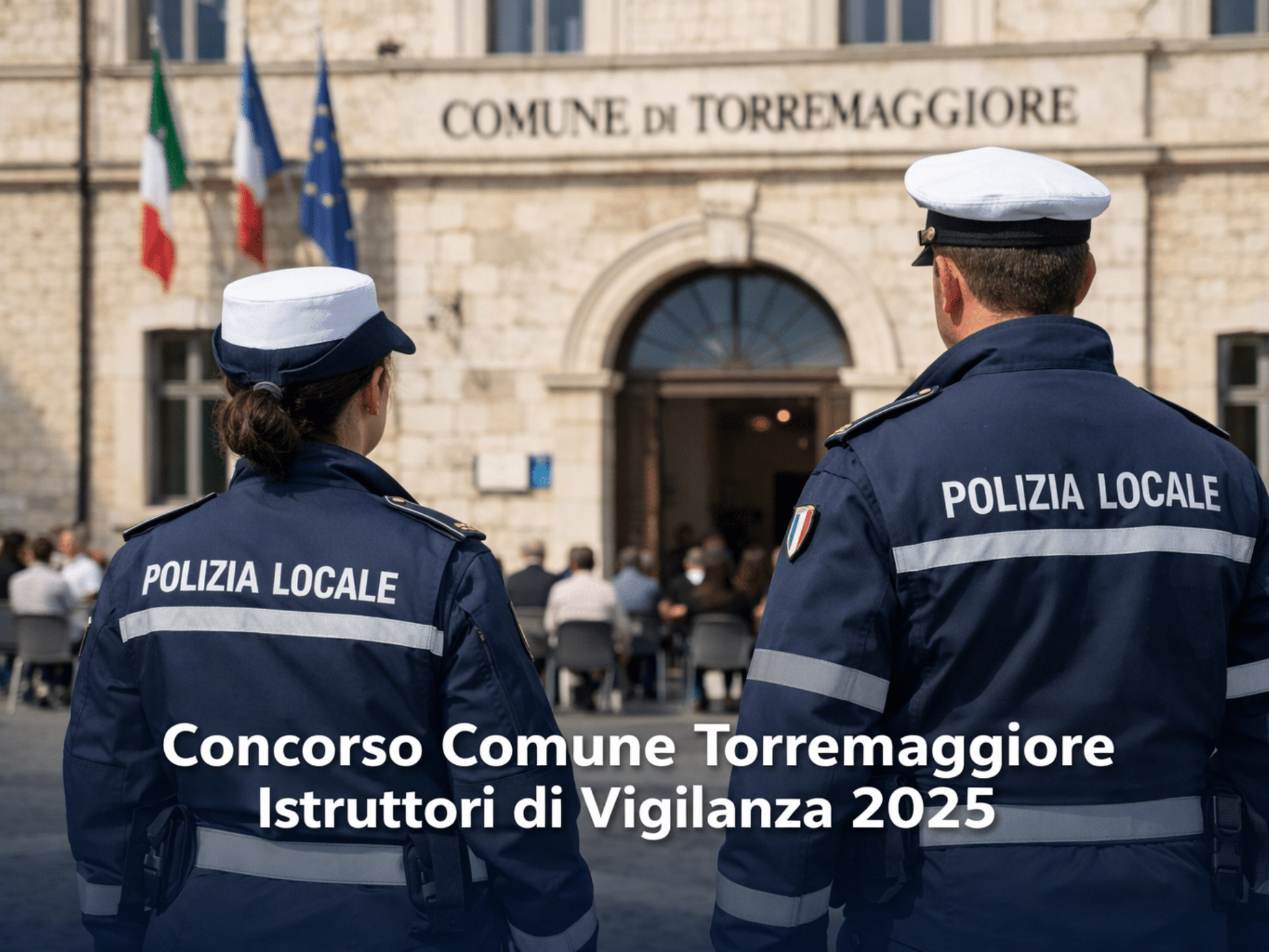 Concorso Comune Torremaggiore Istruttori di Vigilanza 2025 - 3 posti per diplomati