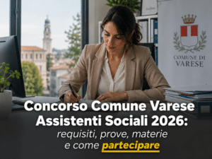 Concorso Comune Varese Assistenti Sociali 2026 4 posti a tempo indeterminato
