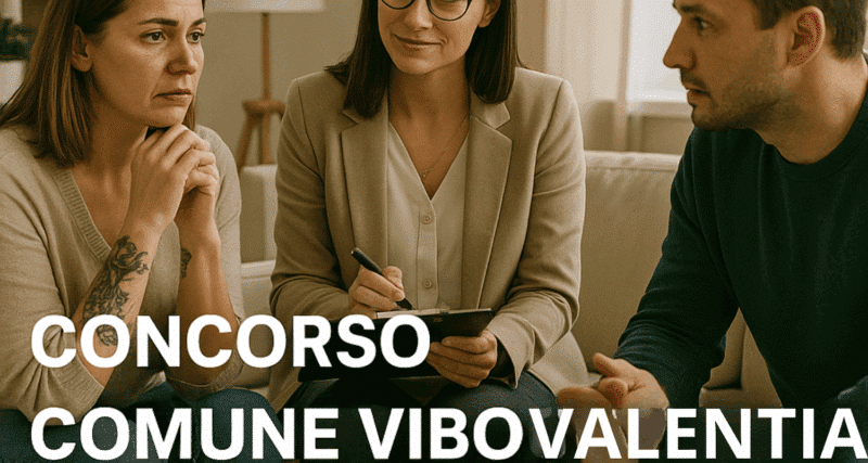 Concorso Comune Vibo Valentia Assistenti Sociali 2025 - 9 posti a tempo indeterminato