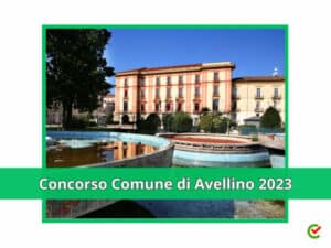 Concorso Comune di Avellino 2023