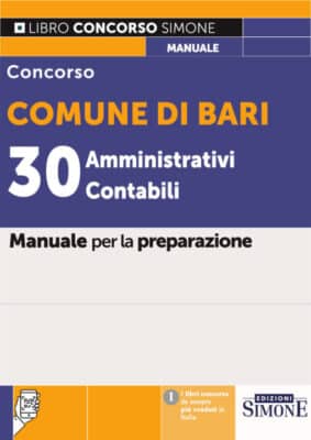 Manuale Concorso Comune di Bari – Amministrativi Contabili