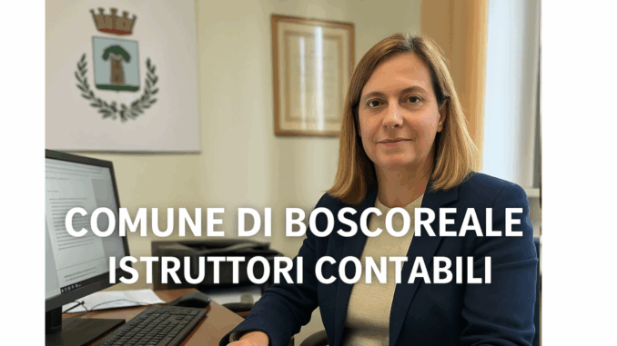 Concorso Comune di Boscoreale istruttori contabili 2025 - 2 posti a tempo indeterminato