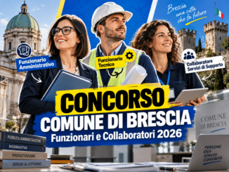 Concorso Comune di Brescia Funzionari e Collaboratori 2026 - 27 posti a tempo indeterminato
