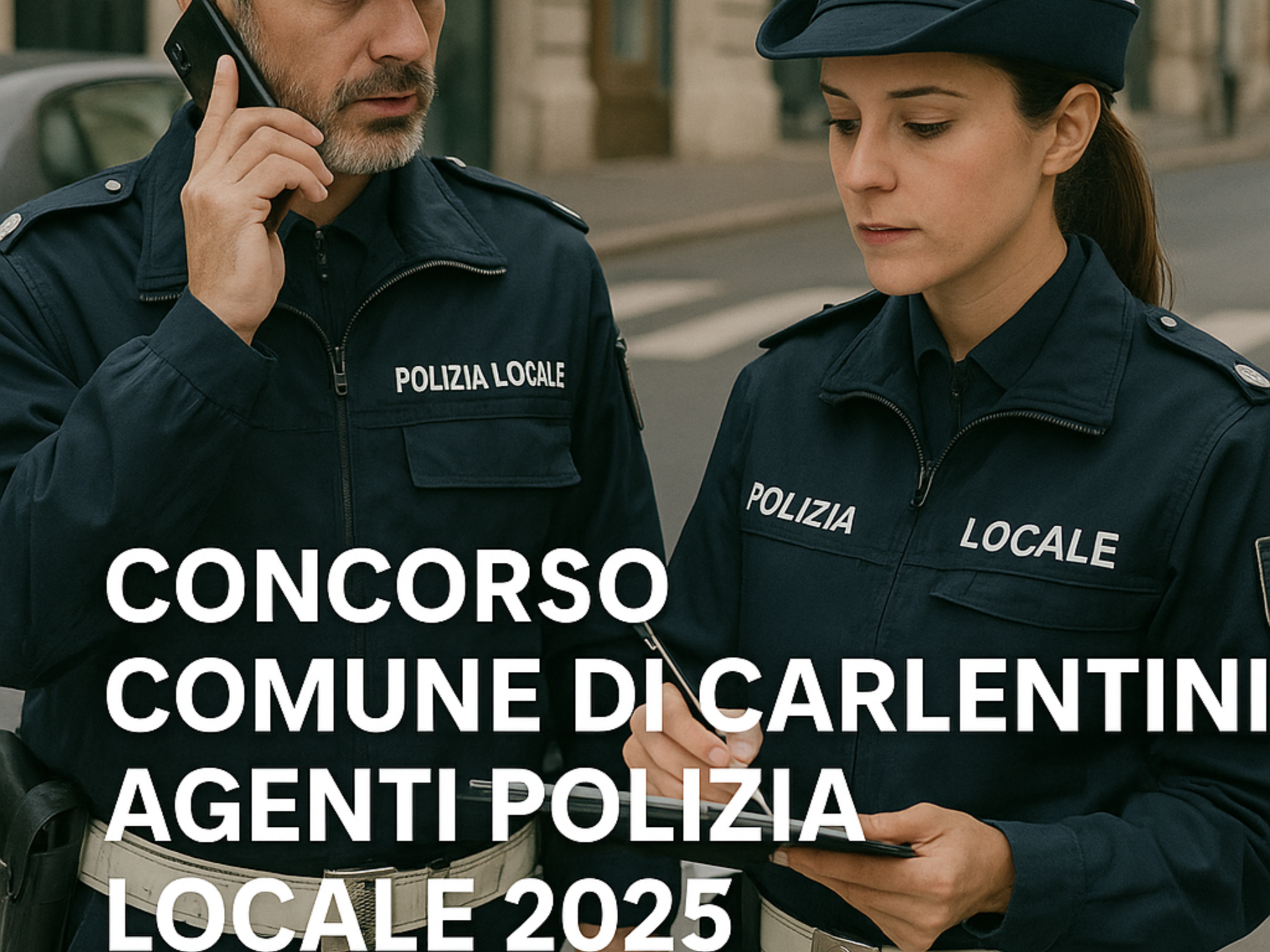 Concorso Comune di Carlentini Agenti Polizia Locale 2025