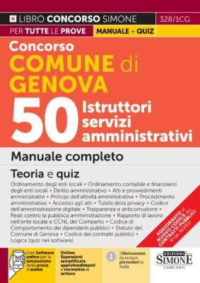 Manuale Concorso Comune di Genova Istruttori Amministrativi – Per tutte le prove