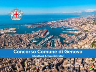 Concorso Comune di Genova Istruttori Amministrativi