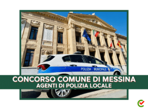 Concorso Comune di Messina Agente polizia locale 2024
