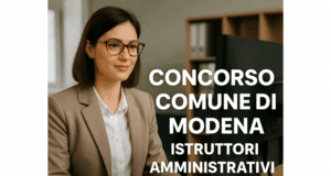 Concorso Comune di Modena Istruttori Amministrativi 2025 - 10 posti per diplomati