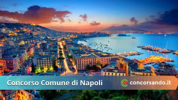 Concorso Comune di Napoli Concorso Comune di Napoli