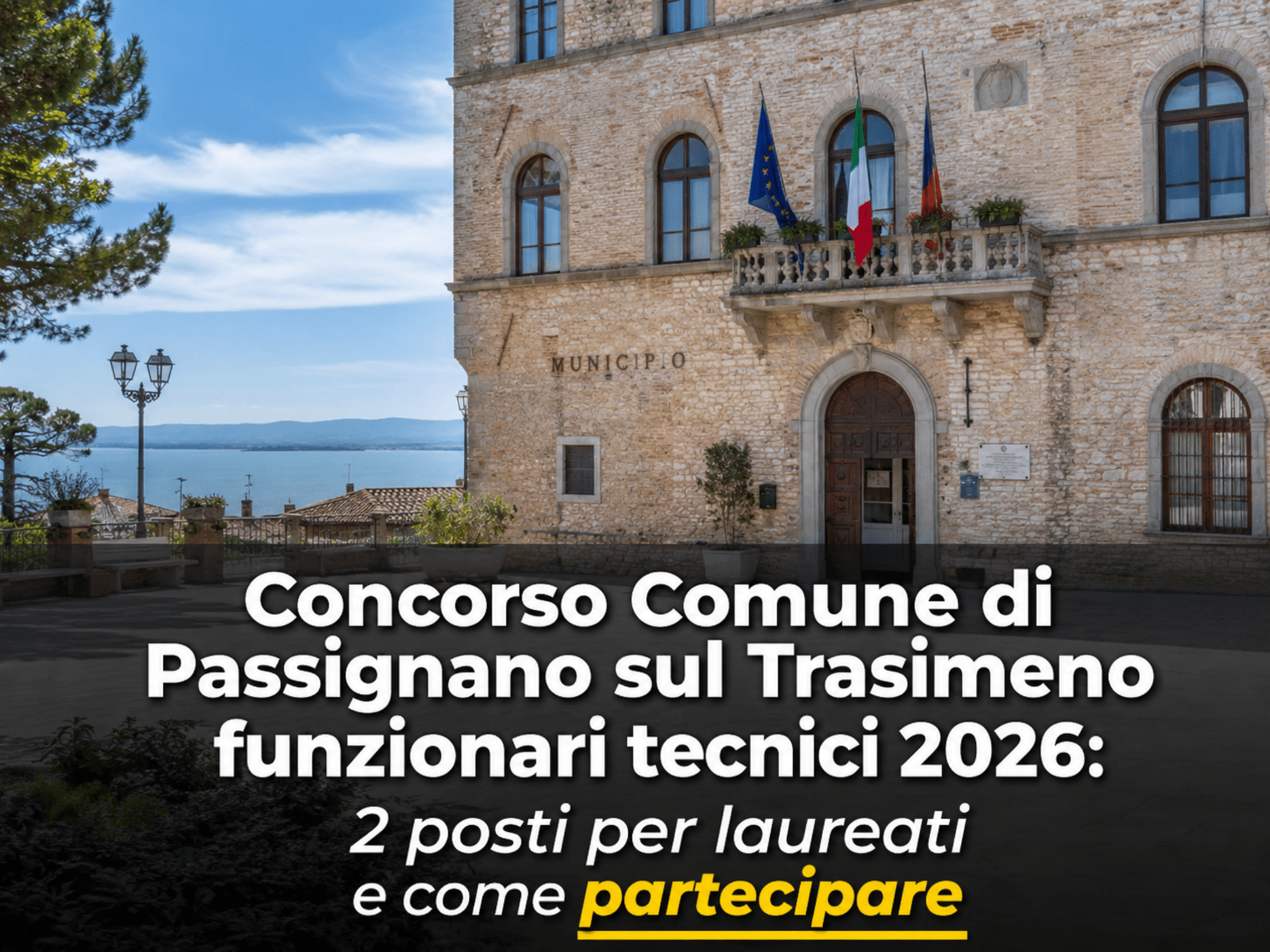 Concorso Comune di Passignano sul Trasimeno funzionari 26