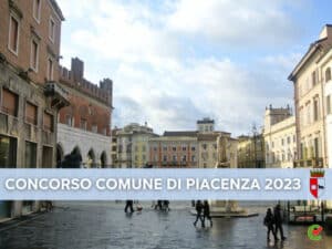 Concorso Comune di Piacenza 2023 - 21 posti per istruttori amministrativi