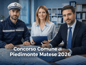 Concorso Comune di Piedimonte Matese 16 posti a tempo indeterminato