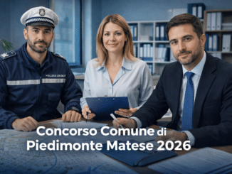 Concorso Comune di Piedimonte Matese 16 posti a tempo indeterminato