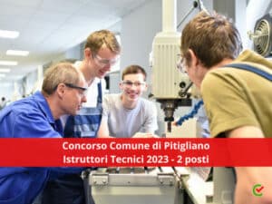 Concorso Comune di Pitigliano Istruttori Tecnici 2023 - 2 posti