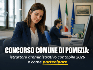 Concorso Comune di Pomezia Istruttore amministrativo contabile 2026 4 posti a tempo determinato