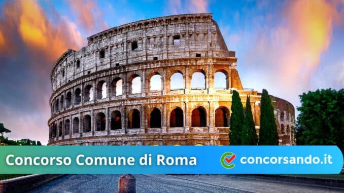 Concorso Comune di Roma 2021 Concorso Comune di Roma 2021