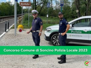 Concorso Comune di Soncino Polizia Locale 2023