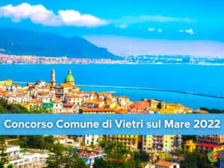 Concorso Comune di Vietri sul Mare 2022