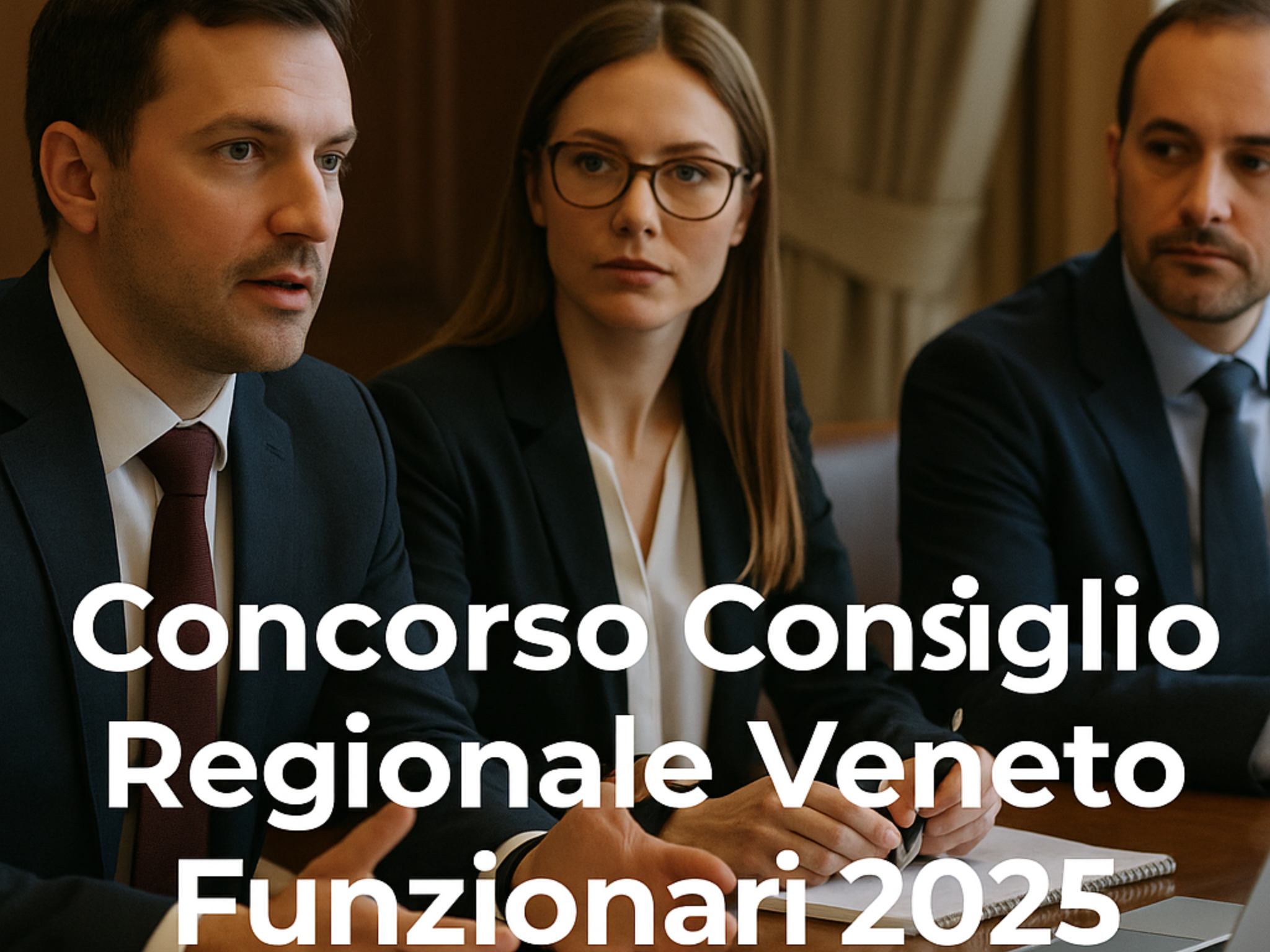 Concorso Consiglio Regionale Veneto Funzionari 2025