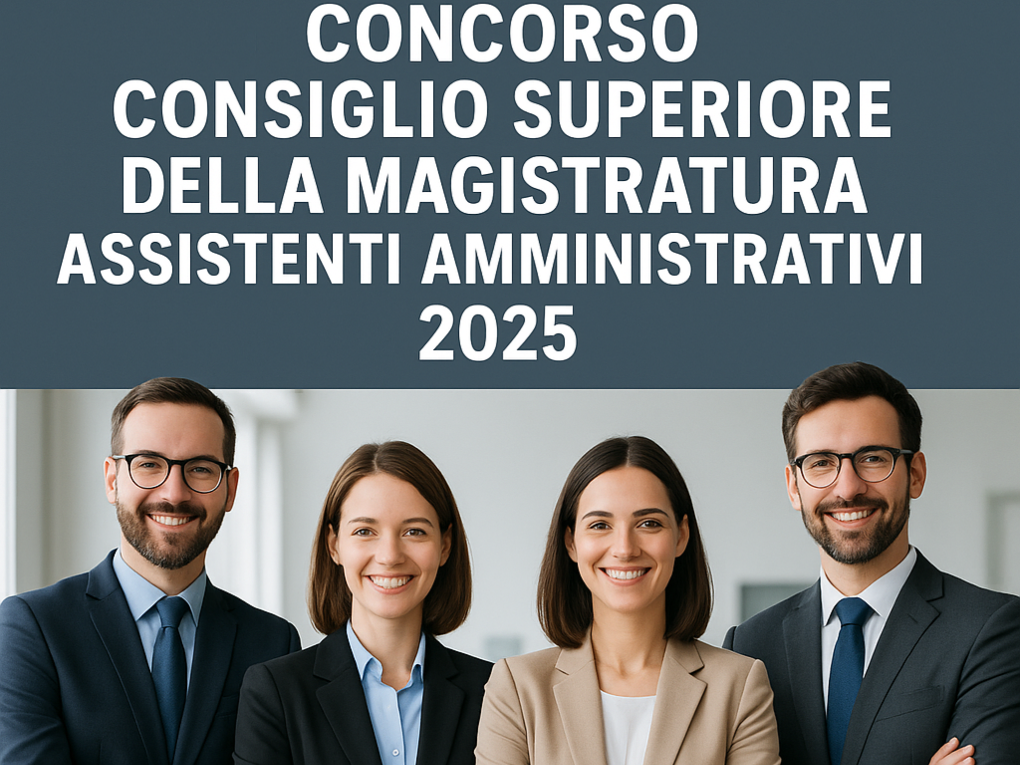Concorso Consiglio Superiore della Magistratura Assistenti Amministrativi 2025 - 9 posti per diplomati