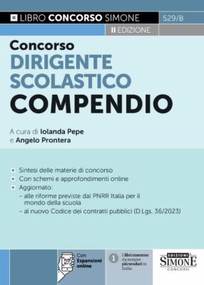Compendio Concorso Dirigente Scolastico