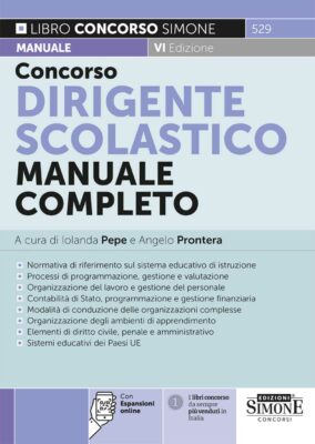 Manuale Completo Concorso Dirigente Scolastico 2023