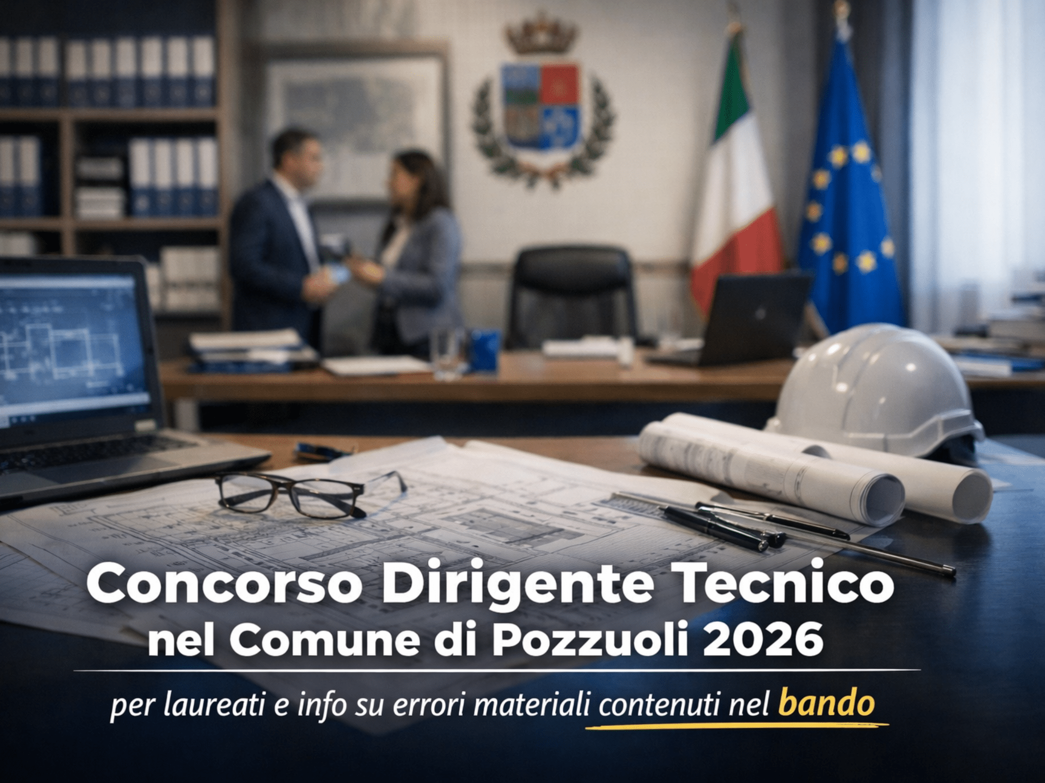 Concorso Dirigente Tecnico Comune di Pozzuoli 2026 per laureati in ingegneria e architettura