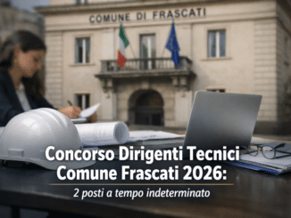 Concorso Dirigenti Tecnici Comune Frascati 2026