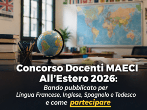 Concorso Docenti MAECI ESTERO