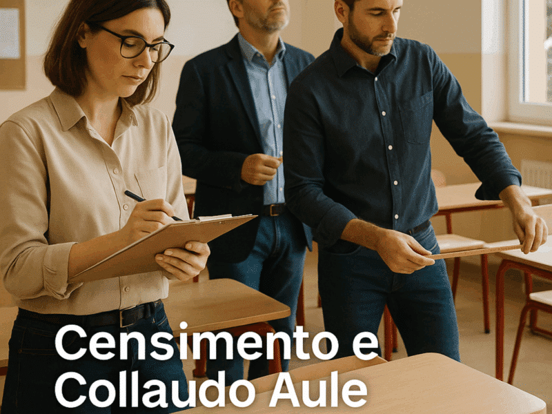 Concorso Docenti Scuola 2025 - Censimento e collaudo aule entro ottobre