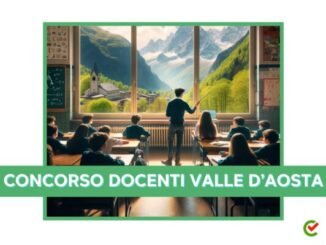 Concorso Docenti Valle d'Aosta