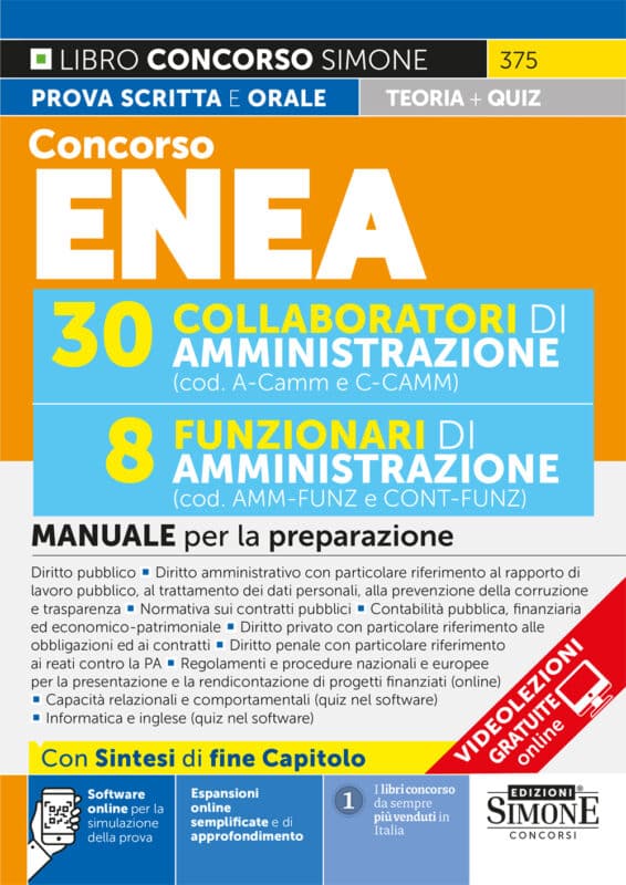 Manuale Concorso ENEA 2026 – Per la preparazione