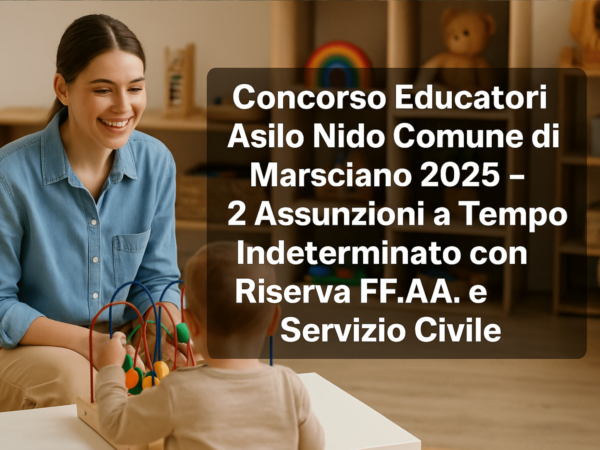 concorsi per educatrice asilo nido
