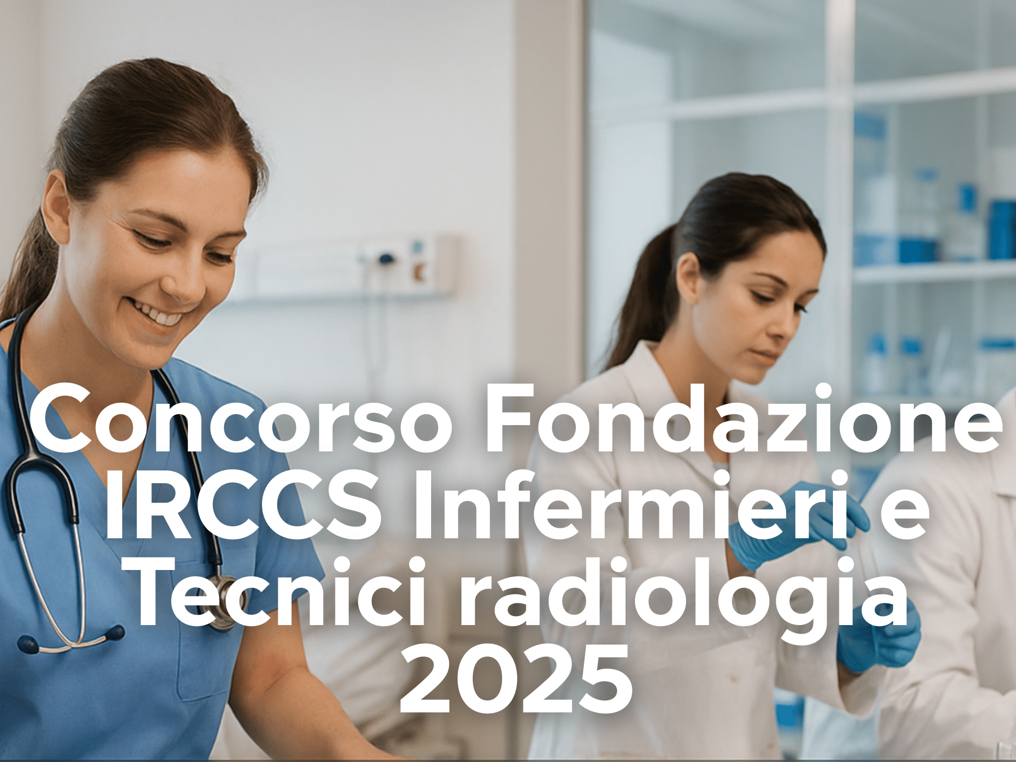 Concorso Fondazione IRCCS Infermieri e Tecnici di Radiologia Medica 2025 Milano