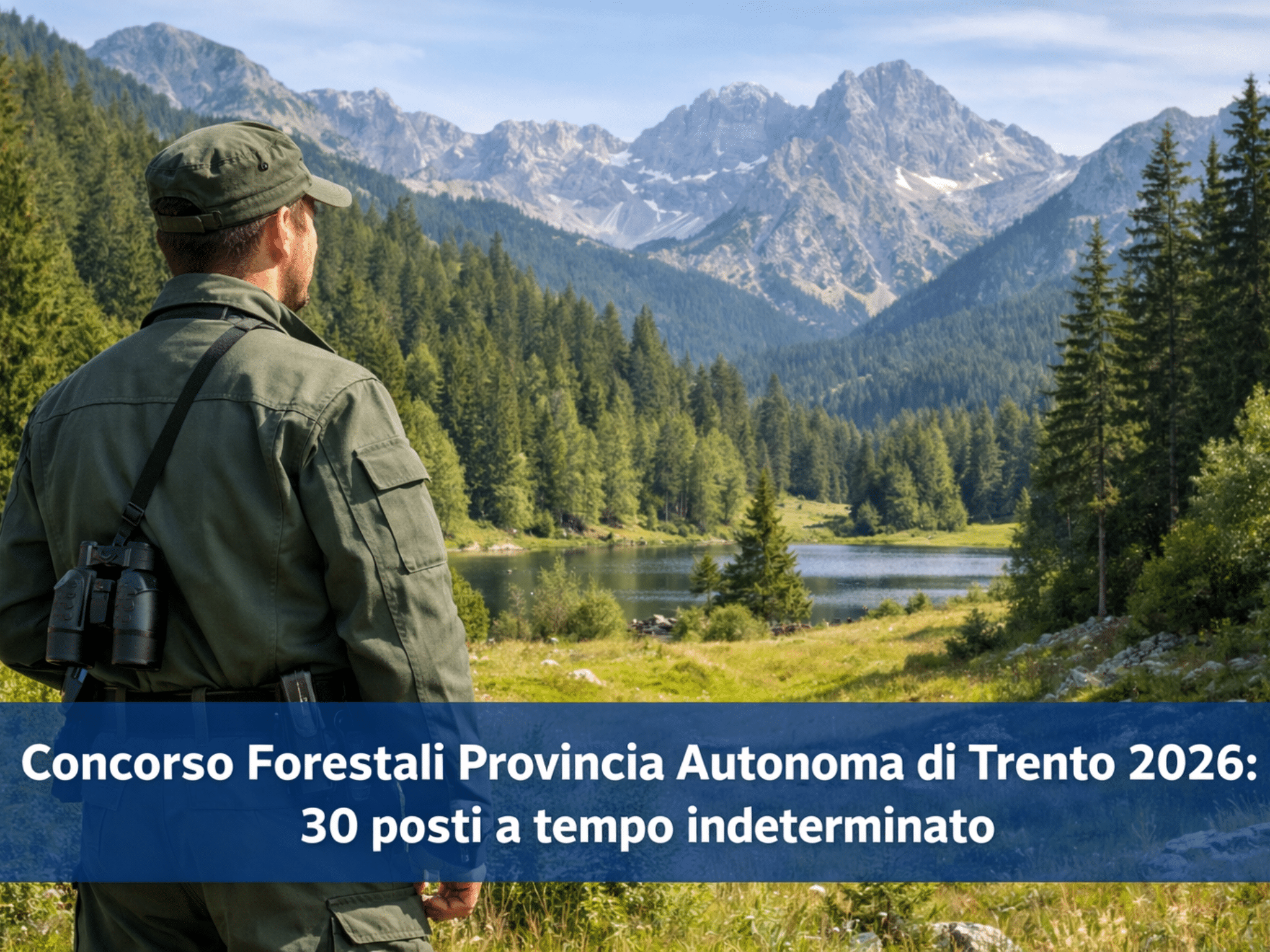 Concorso Forestali Provincia Autonoma di Trento 2026 - 30 posti a tempo indeterminato