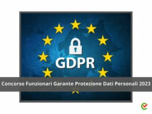 Concorso Funzionari Garante Privacy 2023
