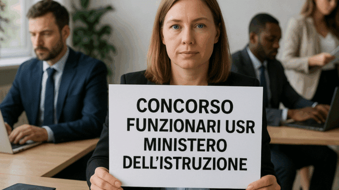 Concorso Funzionari USR Ministero dell'Istruzione 2025 - Bando in arrivo nel MIM da 101 posti