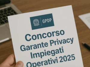 Concorso Garante Privacy Impiegati Operativi 2025