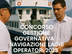 Concorso Gestione Governativa Navigazione Laghi Operatori 2025 50 posti con licenza media