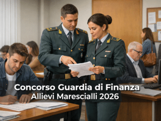 Concorso Guardia di Finanza Allievi Marescialli 2026