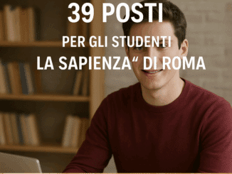 Concorso INAIL Funzionari Informatici – 39 posti per gli studenti La Sapienza” di Roma